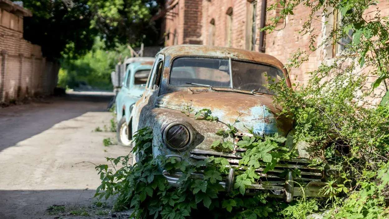 carros abandonados