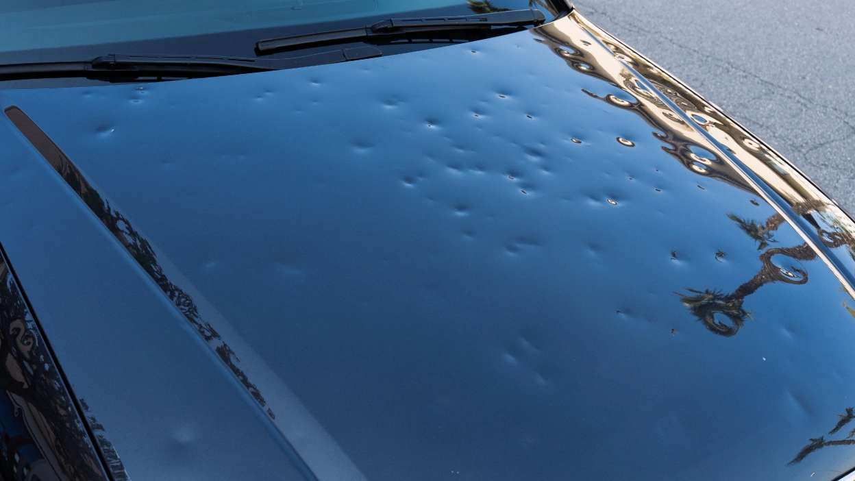 carro com amolgadelas