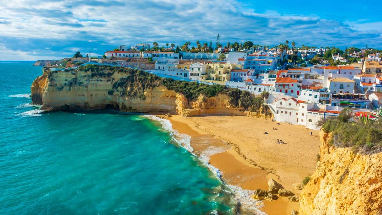 Praia em Faro